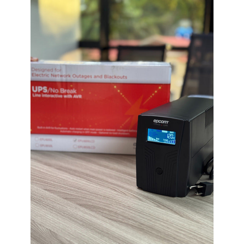 Ups Epu1500lcd 1500va/900w 8 Tomas Lcd Usb Avr Rj45