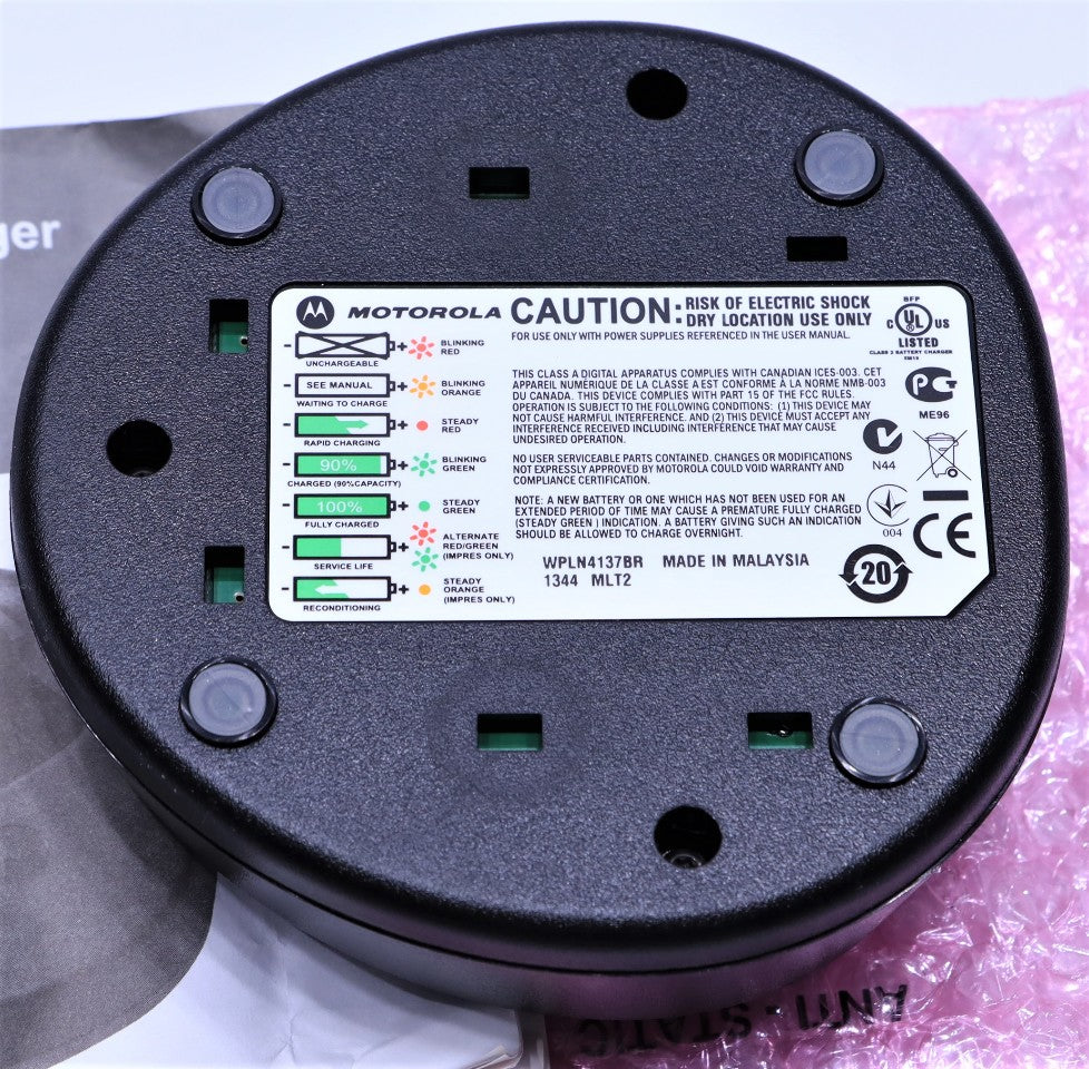 Cargador Motorola DEP450 EP450 (WPLN4137BR)